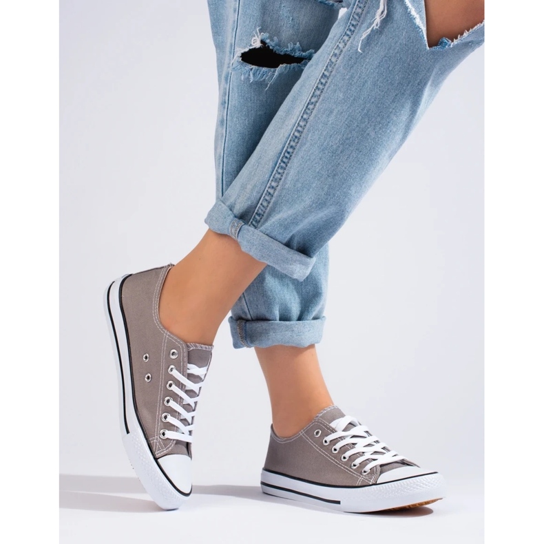 Classiche sneakers Shelovet grigie grigio 1