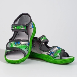 Pantofole Viggami per ragazzi verde 1