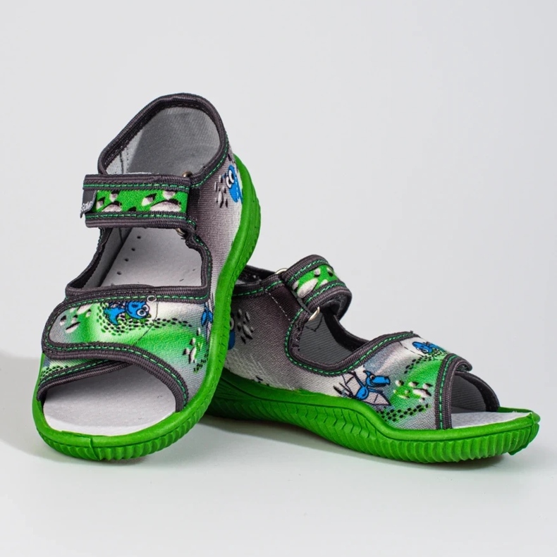 Pantofole Viggami per ragazzi verde 1