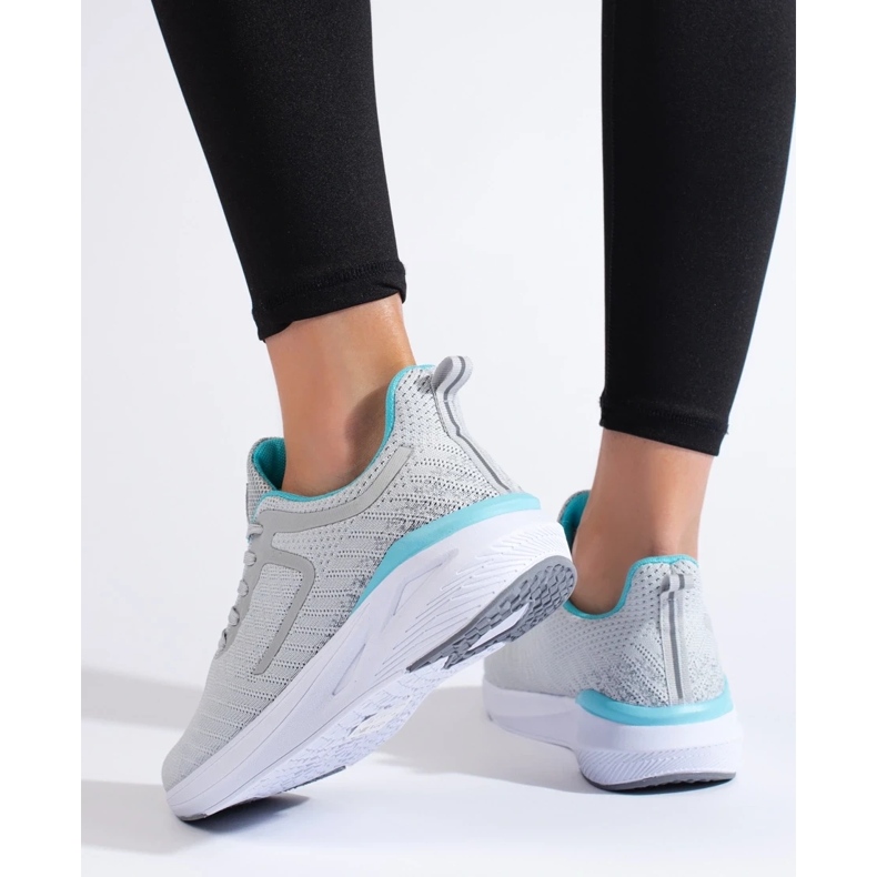 Scarpe sportive da donna DK grigio 2