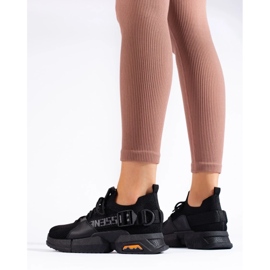 Sneakers Shelovet nere traforate da donna nero 1