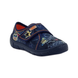 Ciabatte Super Leggere Fondo Car Befado blu navy arancia 1