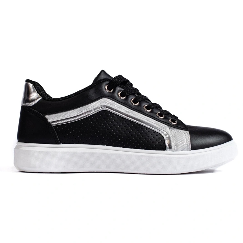 Scarpe sportive da donna classiche e comode nere Shelovet nero 2