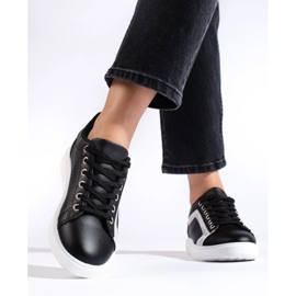 Scarpe sportive da donna classiche e comode nere Shelovet nero 1