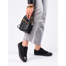 Classiche sneakers Shelovet nere da donna nero 1