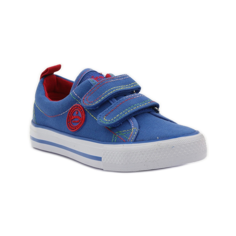 American Club Sneakers rapa blu americana 1