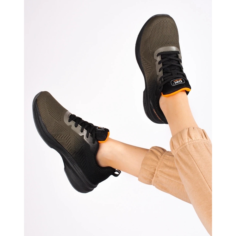 Scarpe sportive da donna in tessuto nere DK nero 2