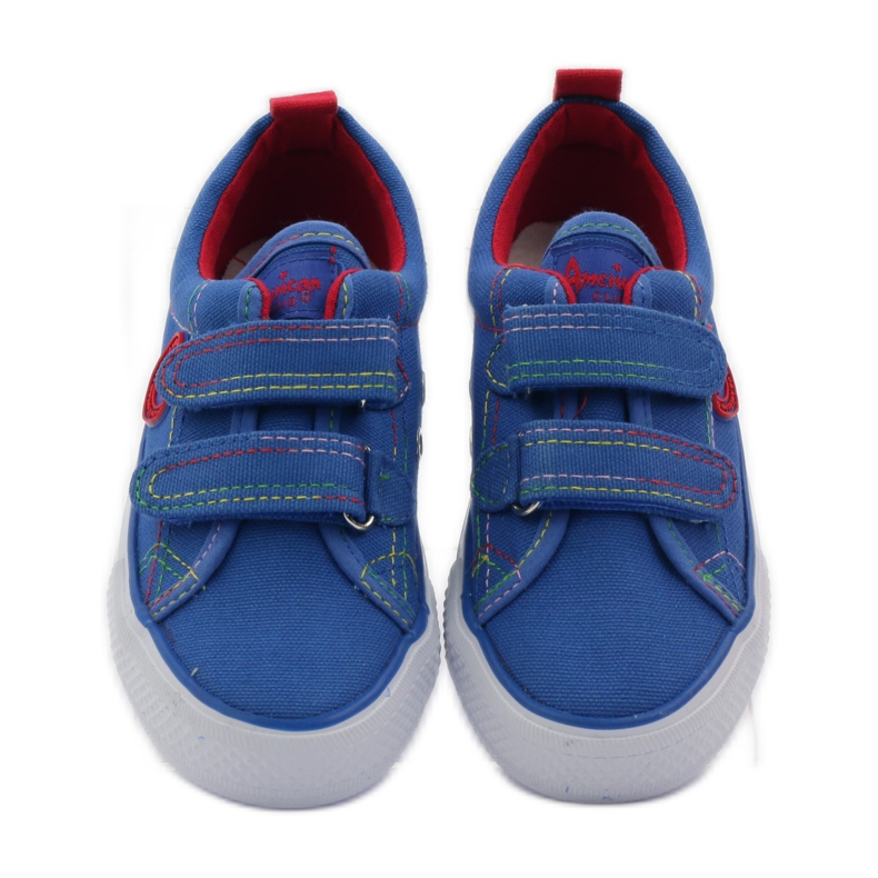 American Club Sneakers rapa blu americana 4