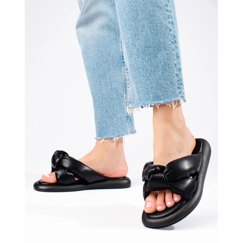 Pantofole Shelovet nere da donna nero 2