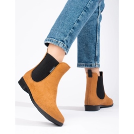 Stivaletti Chelsea marroni da donna T.Sokolski marrone 1