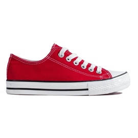 Sneakers classica rossa Shelovet rosso 2