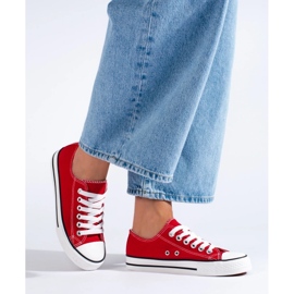 Sneakers classica rossa Shelovet rosso 1