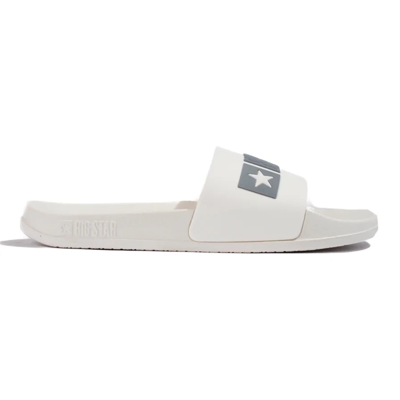 Pantofole da donna Big Star bianche ff274A199101 bianco 1