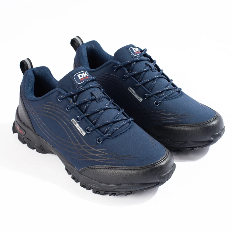 Scarpe da trekking softshell da uomo DK blu 1