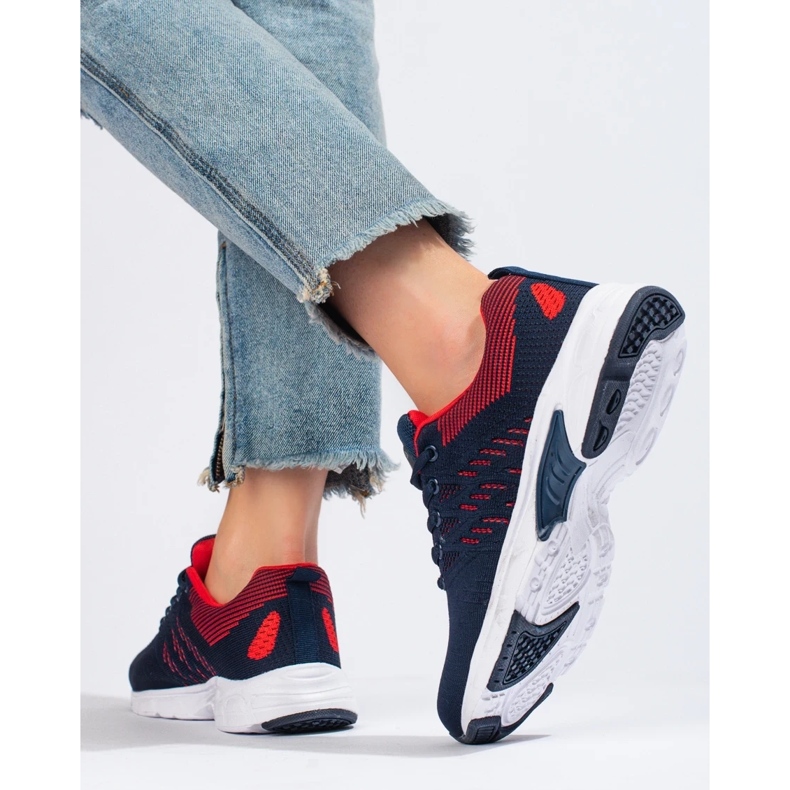 Scarpe sportive DK blu navy da donna 1