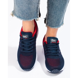 Scarpe sportive DK blu navy da donna 2