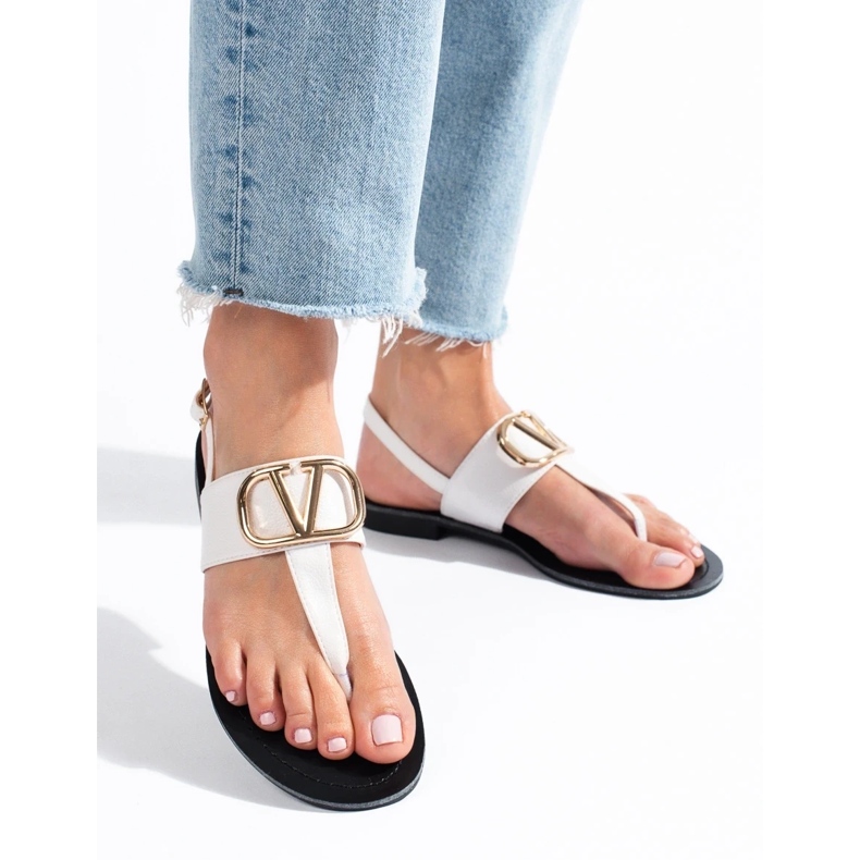 Infradito donna bianco Shelovet 2
