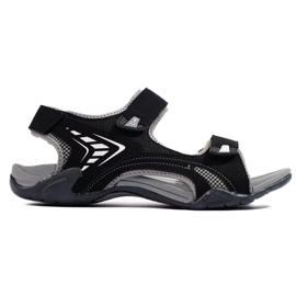 Sandali sportivi da uomo neri DK nero 1
