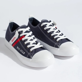 Sneakers da uomo blu scuro Big Star LL174006 2