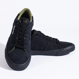 Sneakers nere da uomo Big Star LL174009 nero 2