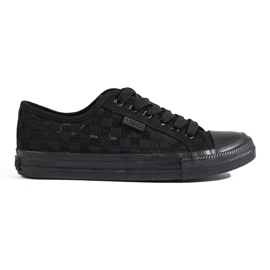 Sneakers nere da donna Big Star LL274072 nero 2