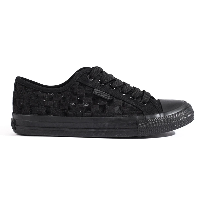 Sneakers nere da donna Big Star LL274072 nero 2