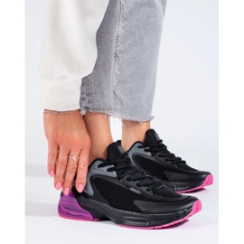 Scarpe sportive nere da donna Big Star LL274335 nero 2
