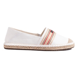 Espadrillas Big Star da donna bianche LL274893 bianco 2