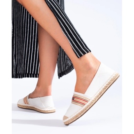 Espadrillas Big Star da donna bianche LL274893 bianca 1