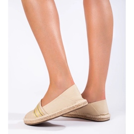Espadrillas Big Star da donna beige LL274895 1