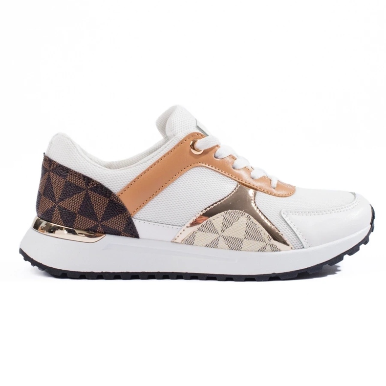 Scarpe sportive da donna Shelovet bianche multicolore 2