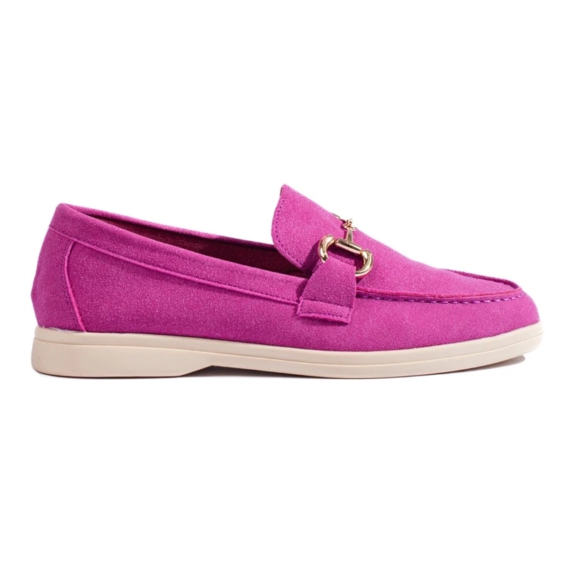 Brogue Shelovet in camoscio rosa 2