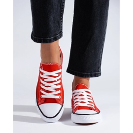 Sneakers classica rossa Shelovet rosso 2