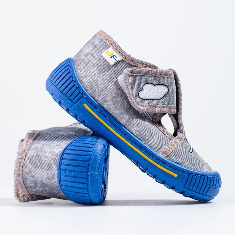 Pantofole da elicottero grigie di Shelovet grigio 2
