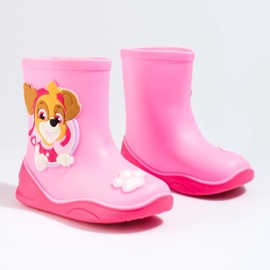 Stivali di gomma per bambini Shelovet, rosa chiaro 2