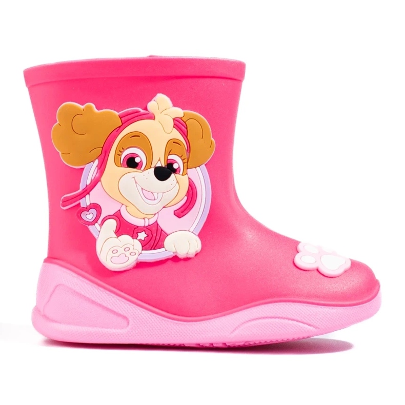 Stivali da pioggia per bambini Shelovet fucsia rosa 1