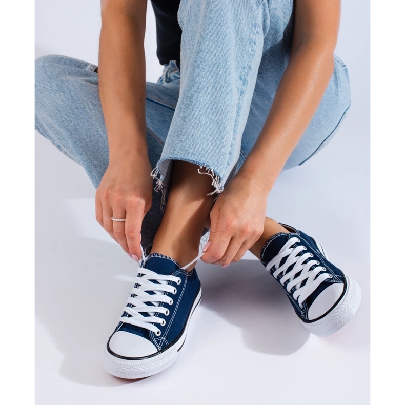 Classiche sneakers blu navy 2