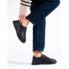 Scarpe da donna in pelle nera di T.Sokolski nero 2