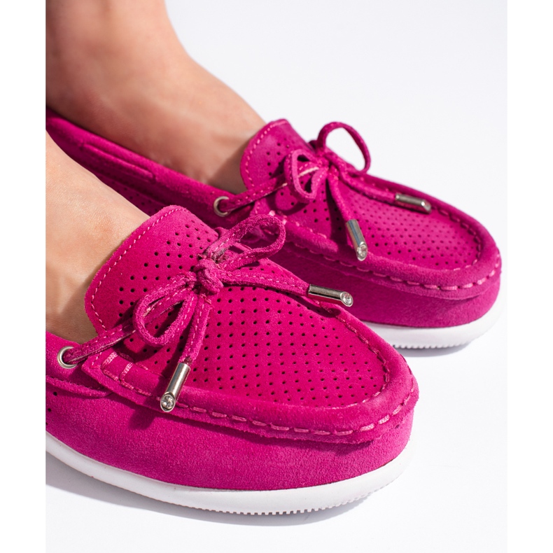Goodin Mocassini fucsia da donna rosa 2