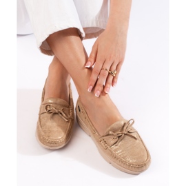 Goodin Comodi mocassini da donna beige 2