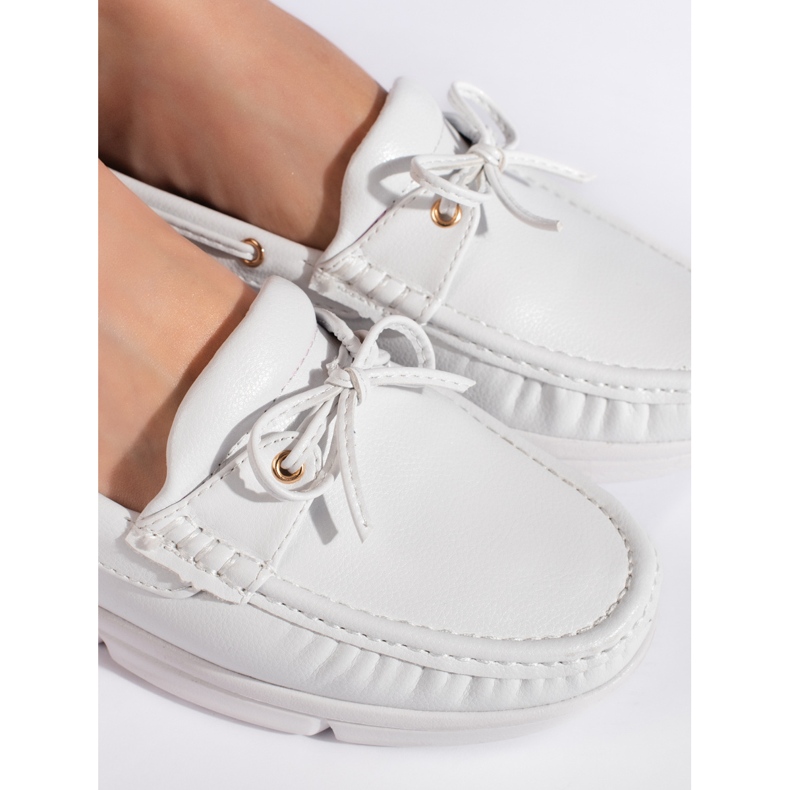 Goodin Comodi mocassini da donna bianchi bianco 2
