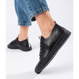 Seastar Sneakers da donna nere traforate nero 2