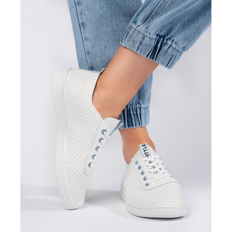 Seastar Sneakers da donna bianche traforate bianco 2