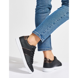 Scarpe sportive da donna nere nero 1