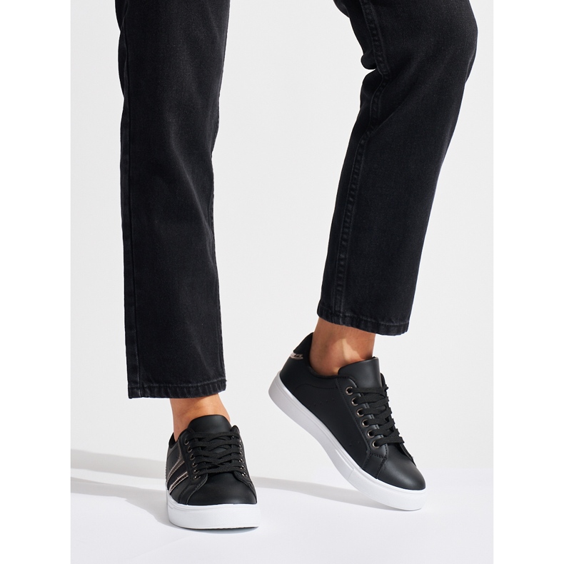 Scarpe sportive comode nere nero 1