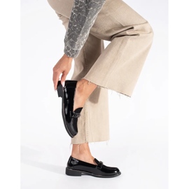 Mocassini eleganti da donna neri nero 1