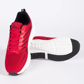 Vico Scarpe sportive in rete da uomo rosse rosso 1