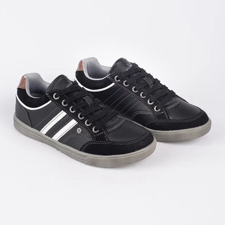 Scarpe sportive VICO da donna nere nero 2