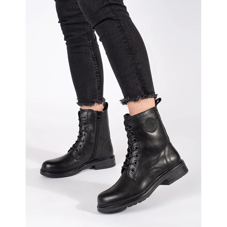 Borse da donna nere realizzate in pelle naturale di Sergio Leone nero 2
