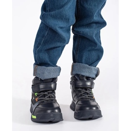 Stivali da ragazzo alti e isolanti blu 1